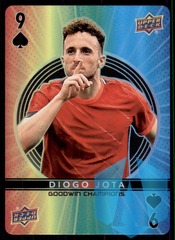 2022 UD Goodwin Champions Playing Cards #9 SPADES Diogo Jota - Soccer